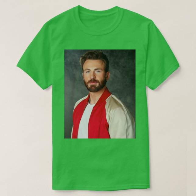 Camiseta chris evans 12 (Frente do Design)
