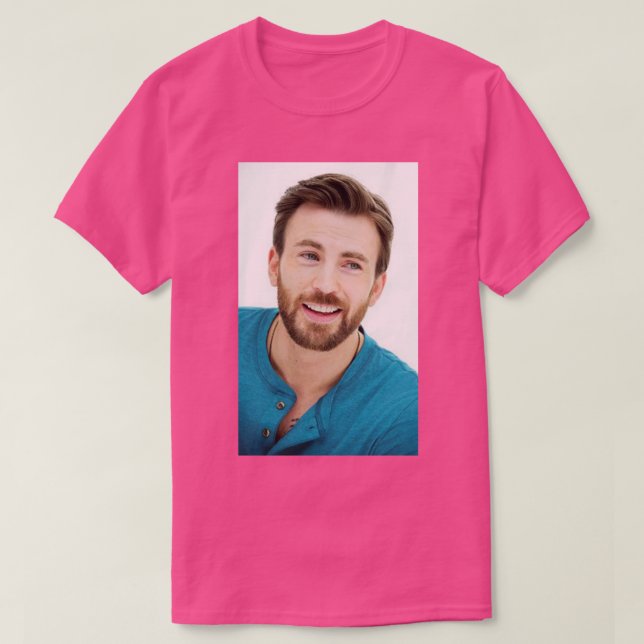 Camiseta chris evans 14 (Frente do Design)