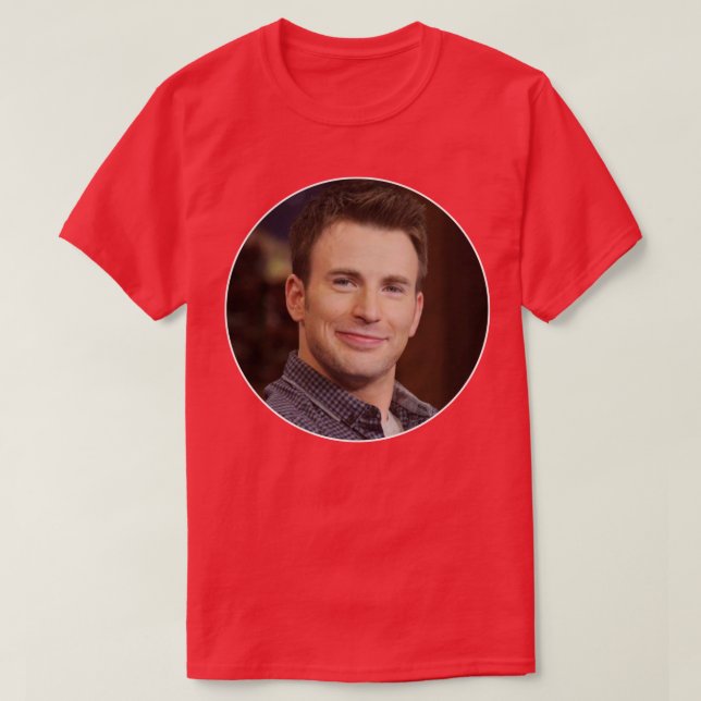 Camiseta Chris Evans 17 (Frente do Design)