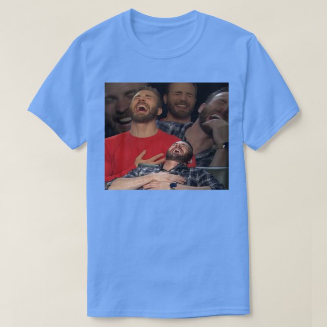 Camiseta Chris Evans Rindo 2 (Frente do Design)