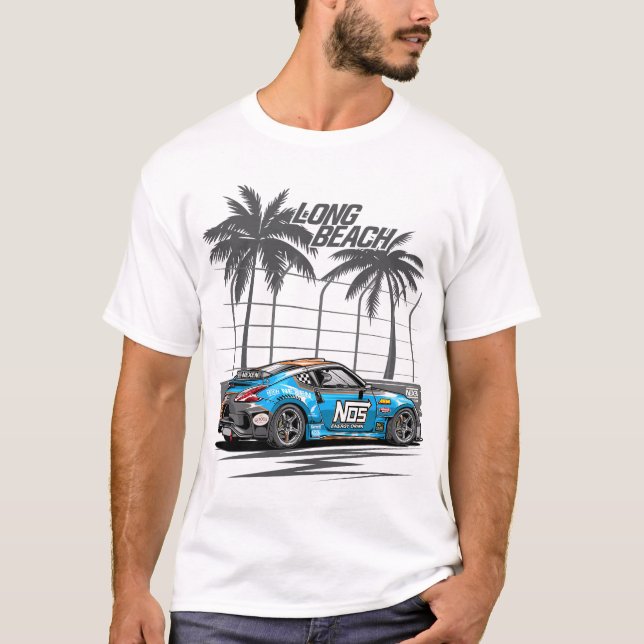 Camiseta Chris Forsberg Nissan 370z (Frente)