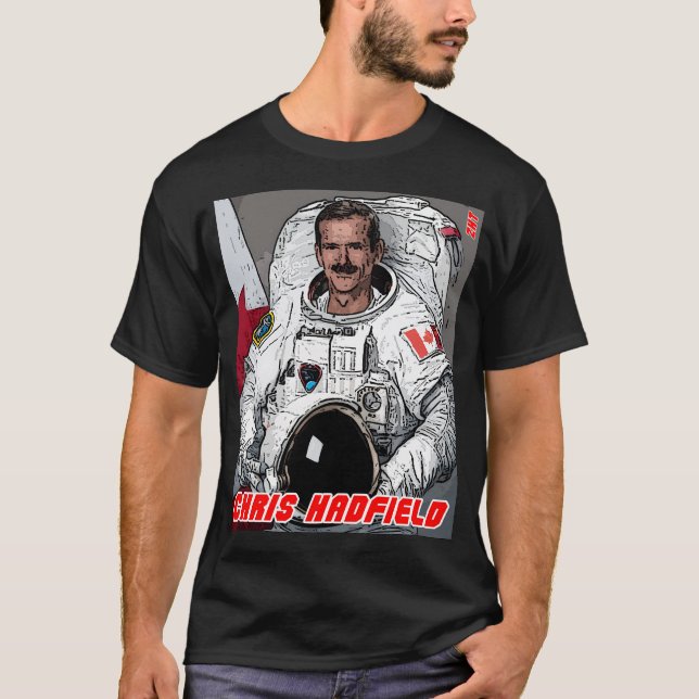Camiseta Chris Hadfield Astronaut (Frente)