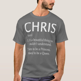 Camiseta Chris Name Gift 90