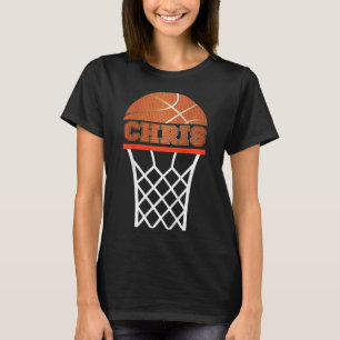 Camiseta Chris Nome Meninos Esboço