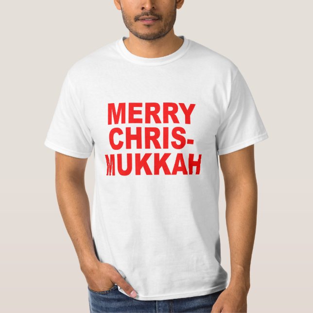 Camiseta Chrismukkah (Frente)