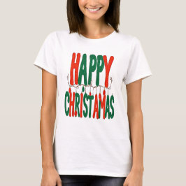 Camiseta christamas felizes