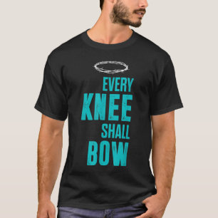 Camiseta Christian All Knee Deve Arco Os Romanos Bíblias