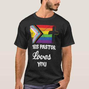 Camiseta Christian Ally Inclusive Orgulho Clérigo Neste Pas