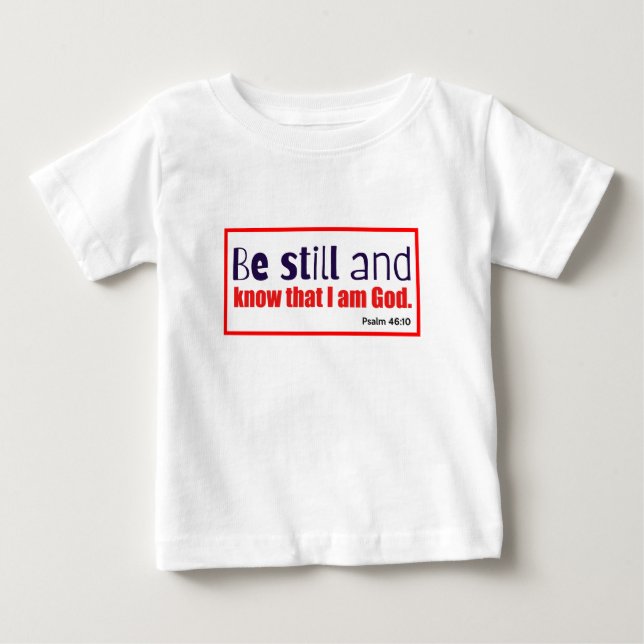 Camiseta Christian Be Stand e Know (Frente)