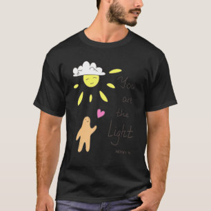 Camiseta Christian Bíblia Cote Matthew 514 Você É O Li