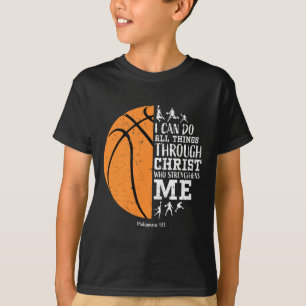 Camiseta Christian Bysketbyll Men Crianças Presentes Religi