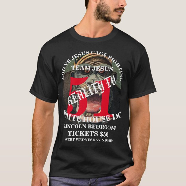 CAMISETA CHRISTIAN CAGE LUTANDO WASHINGTON DC LINCOLN (Frente)