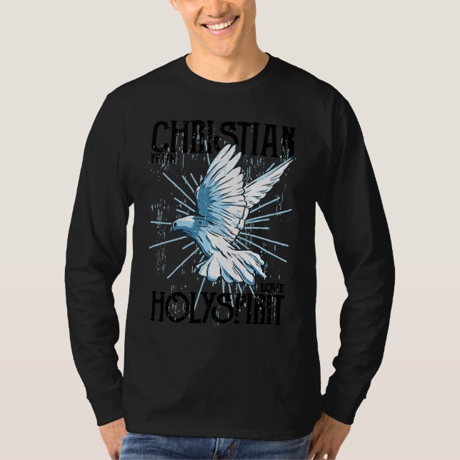 Camiseta Christian  Christian Faith Love Holy Spirit (Frente)