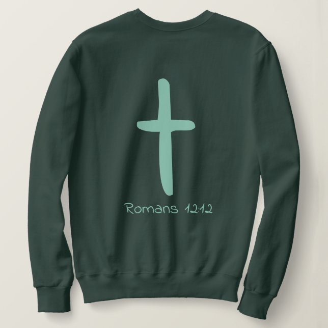 Camiseta Christian confia no seu tempo (Verso do Design)