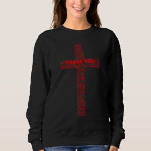 Camiseta Christian Cross Crucifix Obrigado Gratite Religião