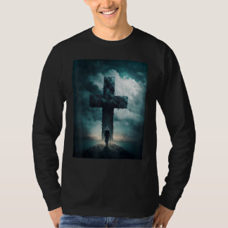 Camiseta Christian Cross Faith and Prayer