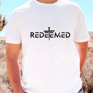 Camiseta Christian Cross Redeemed 