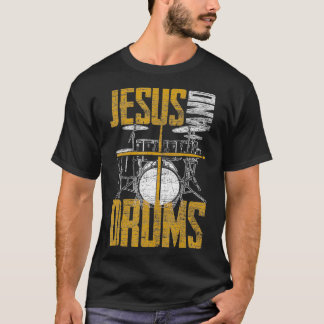 Camiseta Christian Devo Drummer Jesus E Tambores Jesus