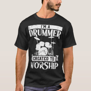 Camiseta Christian Drummer dá uma ideia para os bateristas