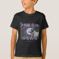 Christian Faith Bíblia Citação Jesus Lamb Roupa