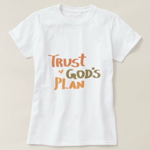 Camiseta Christian Faith: Confie no Plano de Deus