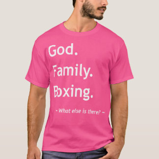 Camiseta Christian Faith Jesus Cristo Família de Deus Boxi