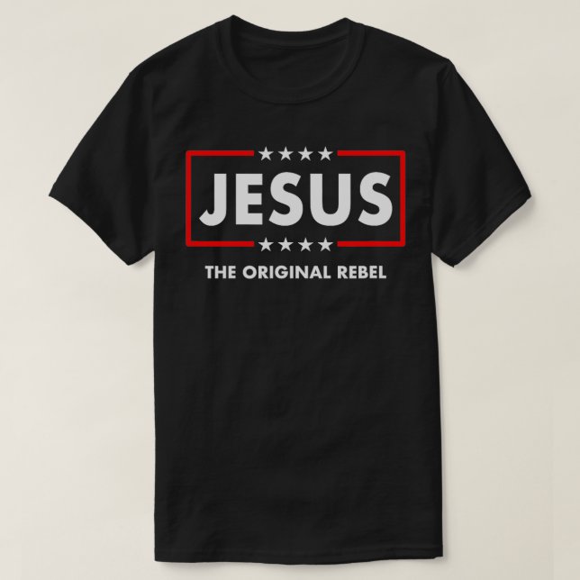 Camiseta Christian Faith O Rebelde Original Jesus Cristo Ch (Frente do Design)