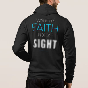Camiseta Christian Faith Verse Walk por Faith Não por Visão