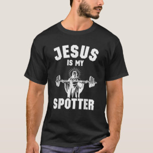 Camiseta Christian Funny Gym Jesus É O Meu Presente De Spot