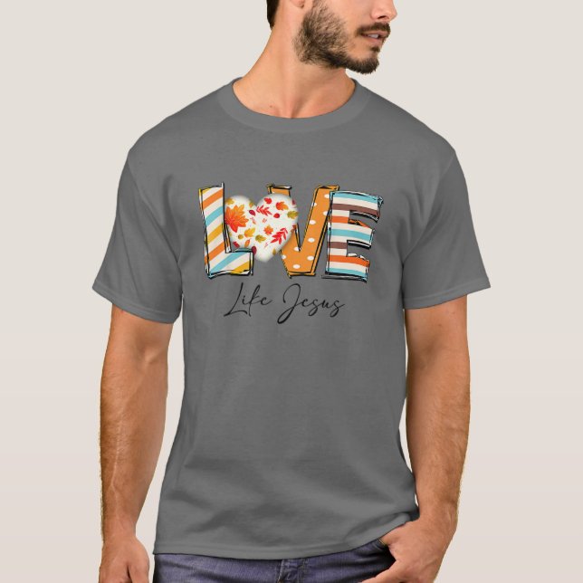 Camiseta Christian Gift Cheetah Leopard Amor Como Jesus Tha (Frente)