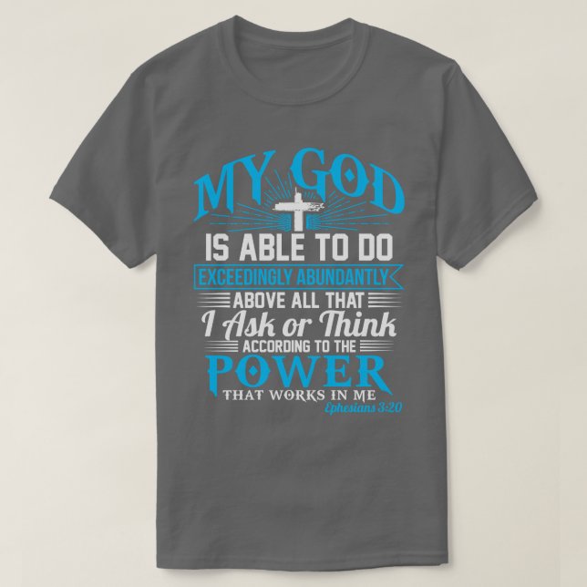 Camiseta Christian Gift Ephesianos (Frente do Design)