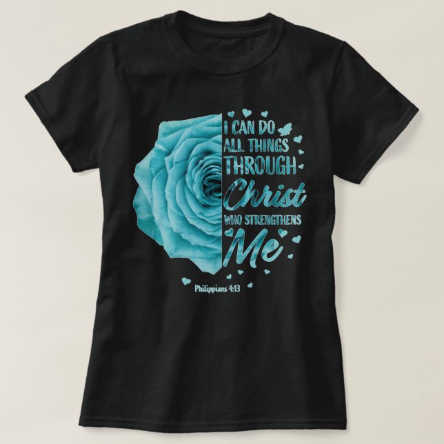 Camiseta Christian Gifts Women Mom Her Religious Bible Vers (Frente do Design)