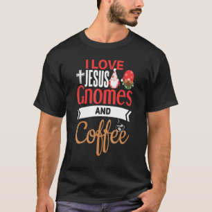 Camiseta Christian Gnome Jesus Café Garden Gnomo