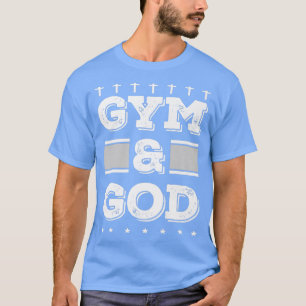 Camiseta Christian Gym e Jesus Gym para o Gídeo dos Deuses