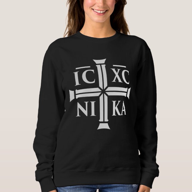 Camiseta Christian IC XC NIKA  Eastern Orthodox (Frente)