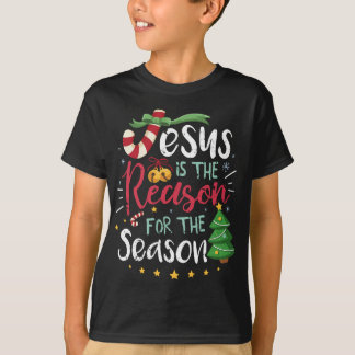 Camiseta Christian Jesus A Razão do Natal Parando o Paraíso