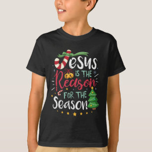 Camiseta Christian Jesus A Razão do Natal Parando o Paraíso
