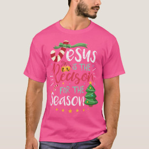 Camiseta Christian Jesus A Razão do Natal Parando o Paraíso