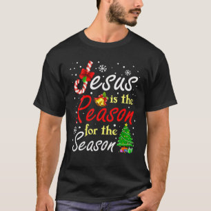 Camiseta Christian Jesus A Razão do Natal Parando o Paraíso