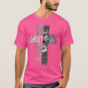 Camiseta Christian Jesus Leão De Tribo Judah Cruzou Leão De