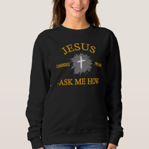 Camiseta Christian Jesus Mudou Minha Vida