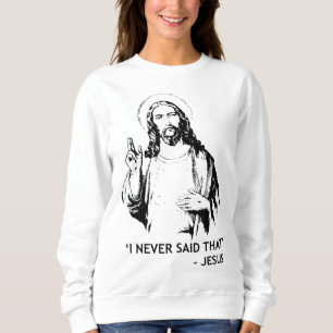 Camiseta Christian Jesus Religião Eu Nunca Disse Que