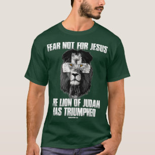 Camiseta Christian Lion Bible Verse Funny Christian