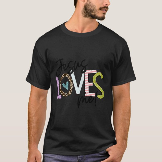 Camiseta Christian Love Quote Gift For New Believers Jesus  (Frente)