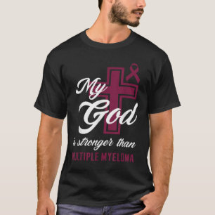 Camiseta Christian Meu Deus É Mais Forte Que O Múltiplo Mie