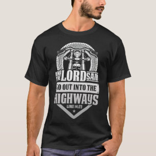 Camiseta Christian Motorcycle Lord Sai Para Highwa