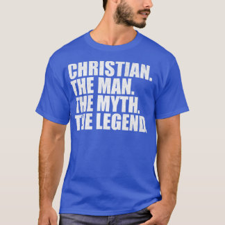 Camiseta Christian Name