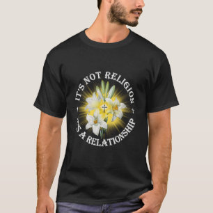 Camiseta Christian Não é religião é relação