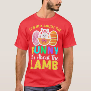 Camiseta Christian, não é sobre o coelhinho que é sobre o