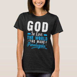 Camiseta Christian Paralegal Assistente Jurídico Único Pres
